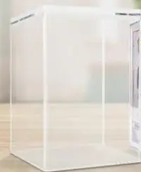 1 шт. прозрачный акриловый дисплей, пылезащитный ящик для хранения, протектор для фигурных игрушек