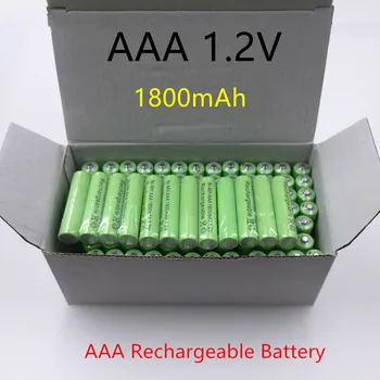 100% Новая аккумуляторная батарея AAA 1800mAh Ni-MH 1.2V 3A для игрушечной камеры