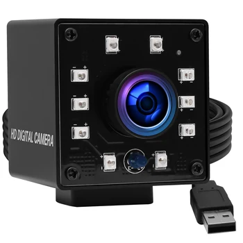 1080P USB-камера ночного видения IR CUT Mini с низкой освещенностью 0,01 люкс инфракрасная Full HD 2-мегапиксельная широкоугольная USB-веб-камера для ПК-компьютера
