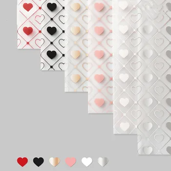 20 штук Новой пленки Love Jelly из матовой бумаги с цветами, упаковки для цветов, Прозрачного цветочного упаковочного материала