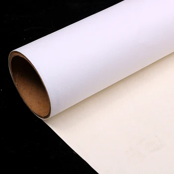 42-дюймовый рулон холста для струйной печати из поли-хлопчатобумажной смеси шириной 107 мм