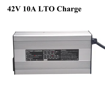420 Вт 42 В 10A Зарядное Устройство 3-Ступенчатое Умное Зарядное Устройство LTO + Вентилятор для 15S 36V Литий-Титановой Батареи 2.4 V 15S Разъем Зарядного Устройства LTO Настраиваемый