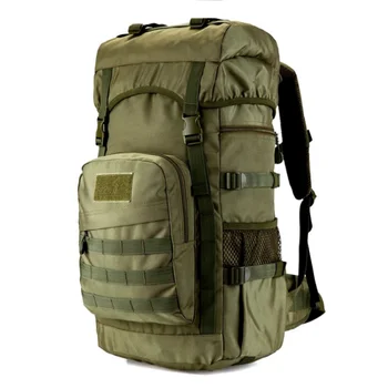 50-литровый военно-тактический рюкзак для мужчин, нейлоновая армейская сумка для альпинизма, пеших прогулок, нашивки Mochila, мужской камуфляжный рюкзак для тактики