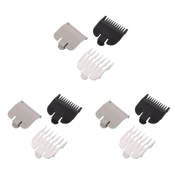 9 Штук универсальной машинки для стрижки волос Limit Comb Инструменты для стрижки Limit Comb Электрическая машинка для стрижки волос 1,5 мм / 3 мм / 4,5 мм