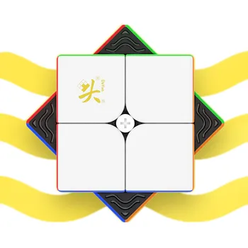 Dayan TengYun 2x2 PLUS V2 M Магнитный Магический куб Профессиональный Teng Yun Plus 2x2x2 cubo magico Игрушка-головоломка Развивающие кубики