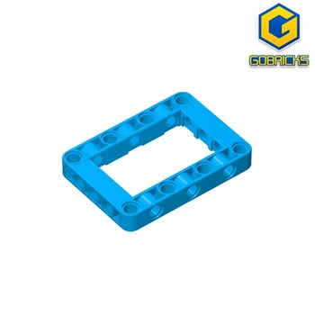 Gobricks GDS-972 Technical, Подъемный рычаг, Модифицированная рама Толщиной 5 x 7 мм с Открытым центром, совместимая с игрушками lego 64179, Собирает блоки