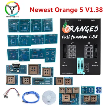 Orange 5 V1.38 Полный адаптер Профессиональное пакетное аппаратное обеспечение С расширенными функциями Программное обеспечение Orange 5 V1.38 с русским Orange 5 V138