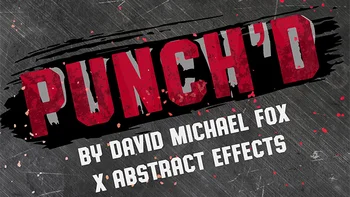Punch'd (трюки и онлайн-инструкции) от Дэвида Майкла Фокса (David Michael Fox Magic Tricks, реквизит для фокусов, волшебная иллюзия, забавная открытка)