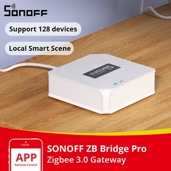 SONOFF ZB Bridge-P Zigbee Bridge Pro Умный шлюз Zigbee 3.0 С многорежимной Поддержкой 128 устройств Дистанционного управления Alexa Google Home