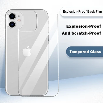 SP06 Защитное Закаленное Стекло с Полным Покрытием Для iPhone 13 Pro 12 11 Pro Max X XS XS Max Защитная Стеклянная Пленка Для Задней панели Телефона