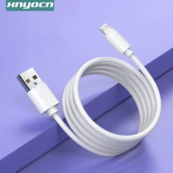 Xnyocn Новый 2A 1 М 1,5 М 2 М Micro USB Кабель Для Зарядки Кабель Для Передачи Данных Адаптер Белый Для Xiaomi Huawei LG xiaomi Samsung Телефон