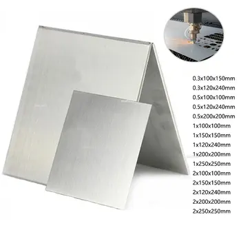 Алюминиевая листовая пластина, металлическая модель DIY Craft 0.3/0.5/1/ толщина 2 мм, выбирайте размеры