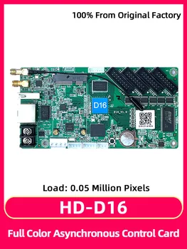 Асинхронный Высокопроизводительный Полноцветный светодиодный дисплей HD-D16 с картой управления в режиме Wifi Может использоваться для светодиодных модулей