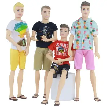(без куклы) Мужской кукольный набор 1/6 Bjd Одежда Кена, костюм бойфренда, игрушки для игры в дом для девочек, аксессуары