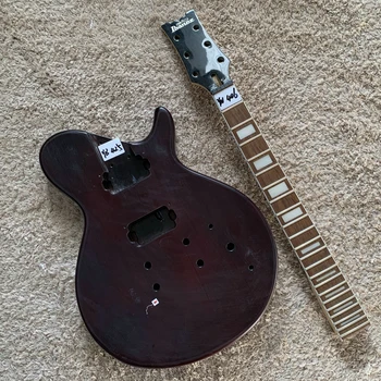 Винно-красного цвета, оригинальные комплекты гитар Ibanez LP, незаконченная Правая рука, замена своими руками YN406 + YB425