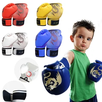 Детские боксерские перчатки, обертывания, оборудование для кикбоксинга, аксессуары, спортивные боксерские перчатки, детский тренажерный зал, домашняя тренировка в помещении.