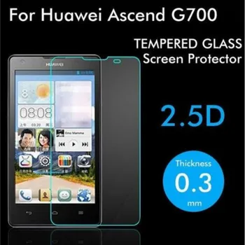 заставка для Huawei ascend g700, закаленное стекло, оригинальная защитная пленка 9h, защитная пленка для экрана для huawei g700 guard