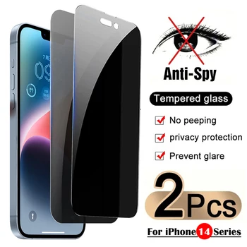 Защитная пленка для экрана Full Cover Anti-Spy для iPhone 14/14 Plus /14 Pro /14 Pro MAX Privacy Glass для iPhone 14 Pro Закаленное стекло
