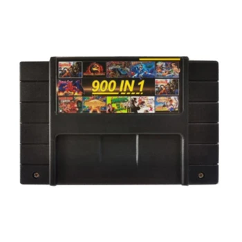 Игровой картридж HOT-Super DIY Retro 900 В 1 Pro для 16-битной игровой консоли