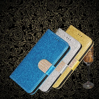 Кожаный Бумажник с бриллиантами, кожаный чехол для oppo A32 A35 A37 A39 A51 A52 A53s A57 A59, чехол для телефона