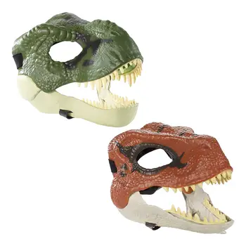 Креативная маска динозавра, игрушечный динозавр, декор костюма, маска для косплея, маска для ролевых игр, маска для фестивалей, дня рождения, карнавала, украшения для вечеринок