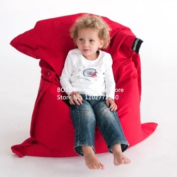 Кресло-мешок Comfort Research Big Joe Dorm, красное, мультяшное модное кресло-мешок для ленивого дивана