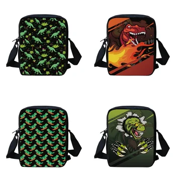 Модные сумки через плечо с милым рисунком динозавра, детские школьные сумки для маленьких дошкольников, сумки для книг для девочек, Дорожные женские сумки, Детская сумка