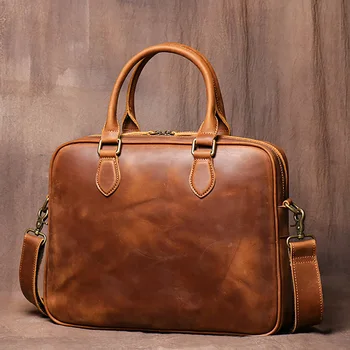 Мужская сумка через плечо, сумка из натуральной кожи, высококачественные женские роскошные сумки из натуральной кожи, мужские сумки, сумки для ноутбуков для мужчин, мужские