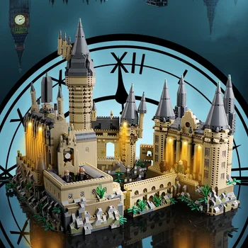 Набор игрушек-конструкторов Magic Castle, 3D пазл со светодиодной подсветкой для взрослых, мальчиков и девочек, детей