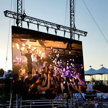 наружная светодиодная панель P3.91 P4.81 горячая сцена концертной церкви HD видео светодиодный телевизионный экран
