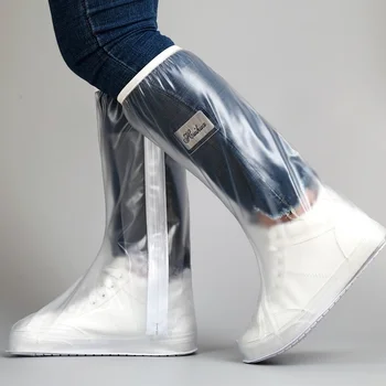 Непромокаемые чехлы для обуви Улучшают качество водонепроницаемых чехлов для обуви High Cylinder, добавляют водонепроницаемый слой и толстую подошву Унисекс