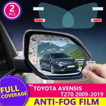 Полное покрытие Противотуманной Непромокаемой пленки для Toyota Avensis T270 T27 2009 ~ 2019 Аксессуары для Защитной пленки для зеркала заднего вида автомобиля 2018