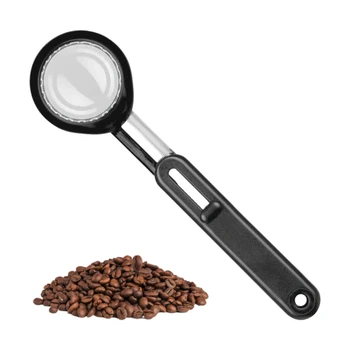 Регулируемая мерная ложка Пластиковая со шкалой Кофейная Мерная ложка Кухонные принадлежности