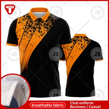 Рубашка поло с 3D принтом Tie Dye, мужская повседневная рубашка для занятий спортом на открытом воздухе, короткий рукав, свободная дышащая футболка большого размера, топ на молнии с отворотом