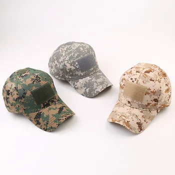 Спортивные кепки на открытом воздухе, камуфляжная шляпа, бейсболки, простые тактические военные армейские камуфляжные охотничьи кепки, шляпы Унисекс