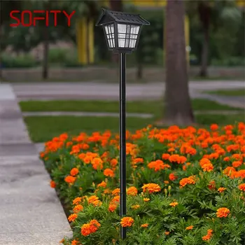 Уличный Солнечный светильник SOFITY для газона Современный Водонепроницаемый Садовый светильник IP65 Home для виллы Duplex Park