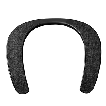 Установленный на шее Bluetooth-динамик Hifi Носимый Bluetooth-браслет Игровая панель объемного звучания Стерео Наружные динамики