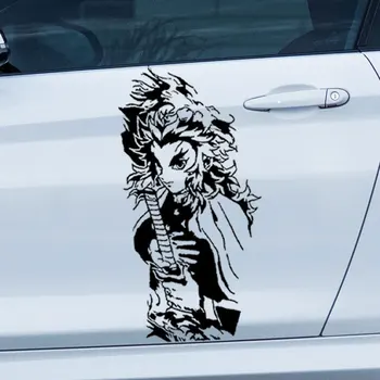 Японская автомобильная наклейка JDM с крупным рисунком для боковой двери, Виниловые наклейки для высечки, Фигурки, аксессуары для кузова